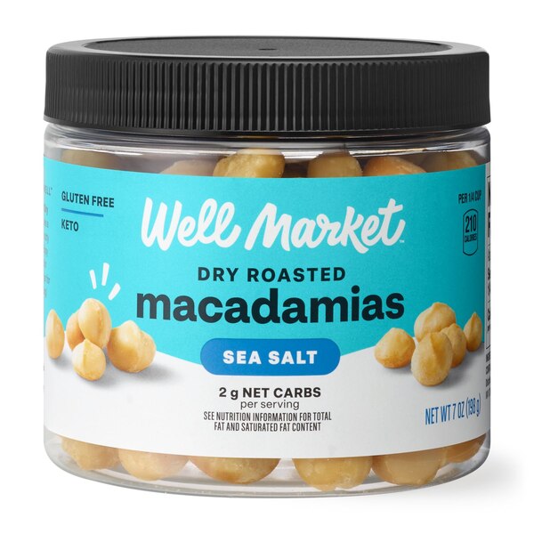 Well Market, Macadamia Nut, 7 Oz