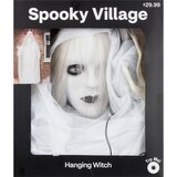 Spooky Village Halloween Witch with Light & Sound, 6 ft, thumbnail image