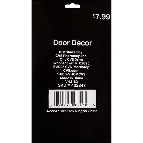 Spooky Village Halloween Door Decor, Assorted Styles, 1 ct