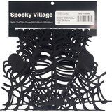 Spooky Village Fabric Spider Web, thumbnail image