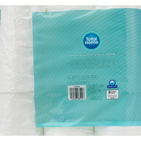Total Home Toilet Paper, 9 ct