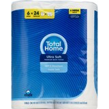 Total Home Ultra Soft Bath Tissue, 6 ct, thumbnail image