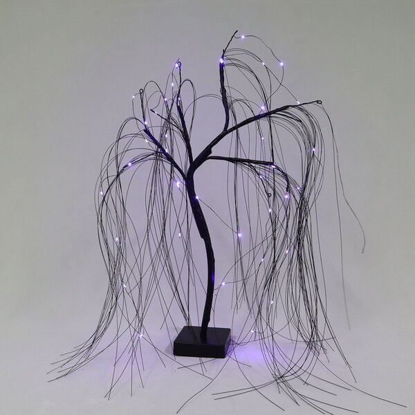 Spooky Village Light-Up Halloween Tree, 21.65 in