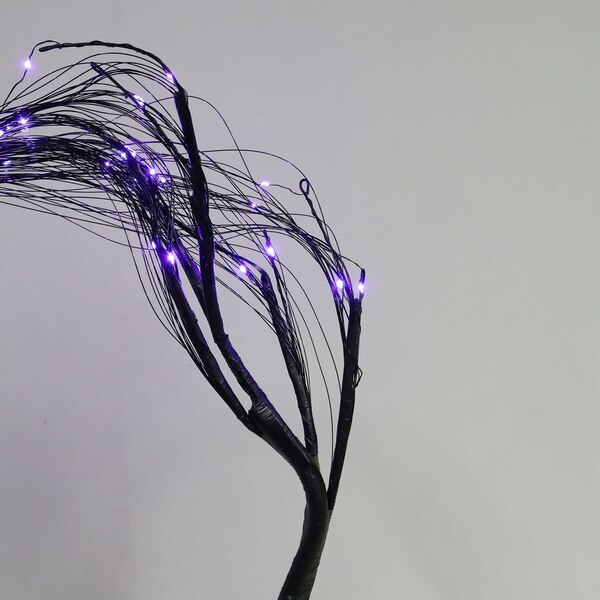 Spooky Village Light-Up Halloween Tree, 21.65 in