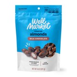 Well Market Milk Chocolate Almonds, 8 Oz, thumbnail image 1 of 3