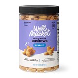 Well Market Sea Salted Whole Cashews, 16 Oz, thumbnail image