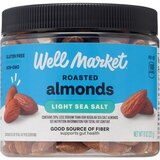Well Market Almonds Roasted with Light Sea Salt, 8 Oz, thumbnail image 1 of 5