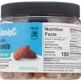 Well Market Almonds Roasted with Light Sea Salt, 8 Oz, thumbnail image 4 of 5