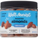 Well Market Almonds Roasted with Sea Salt, 8 Oz, thumbnail image