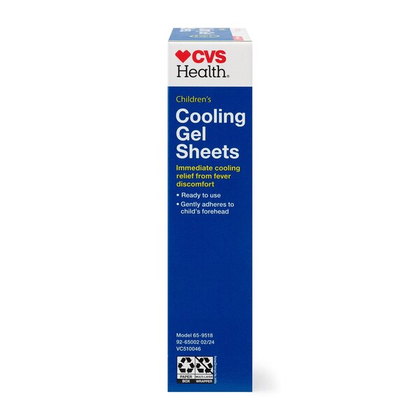 CVS Health Child Fever Gel Sheets, 8 CT