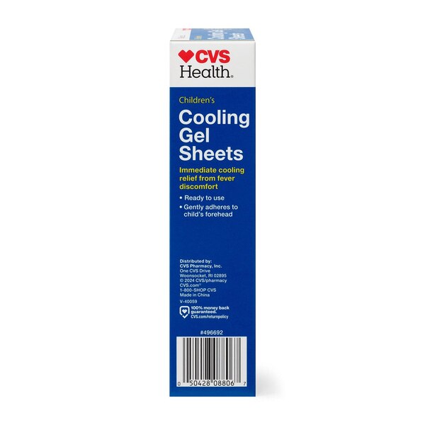 CVS Health Child Fever Gel Sheets, 8 CT