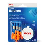 CVS Health Corded Ear Plugs, 3 Pair, thumbnail image