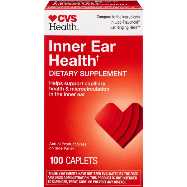 CVS Health Inner Ear Plus, 100 CT