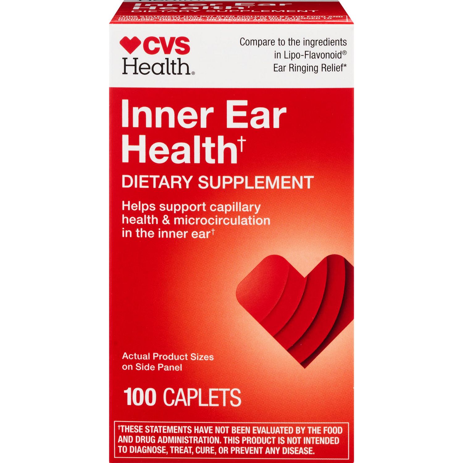 CVS Health Inner Ear Plus, 100 CT