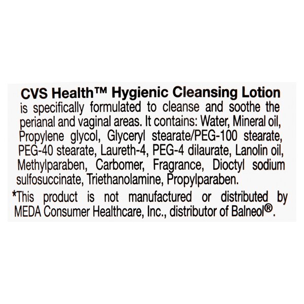 CVS Health Hygenic Cleansing Lotion, 3 OZ