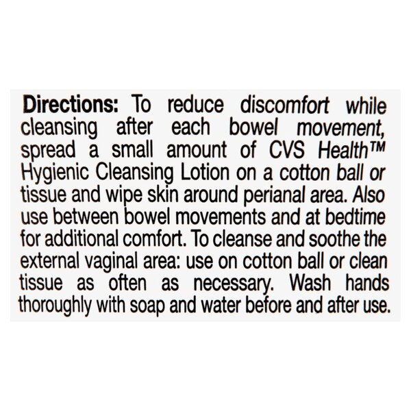 CVS Health Hygenic Cleansing Lotion, 3 OZ