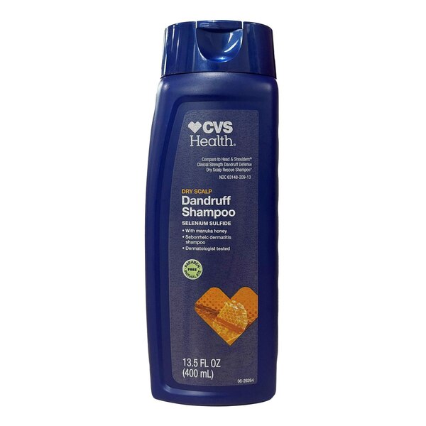CVS Health Dry Scalp Dandruff Shampoo with Manuka Honey, 13 OZ