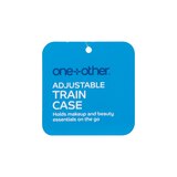 One + Other Adjustable Train Case, Teal , thumbnail image