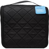 one+other Quilted Hanging Organizer, Black, thumbnail image
