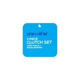 One + Other Clutch Set, Blue Floral, 2 CT, thumbnail image