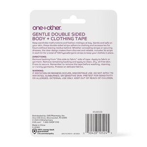 One+Other Gentle Double Sided Body + Clothing Tape, 36 CT