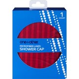one+other Microfiber Shower Cap, Assorted Colors, thumbnail image