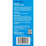 One + Other Silicon Beauty Travel Jars, Assorted Pink, 4 CT, thumbnail image