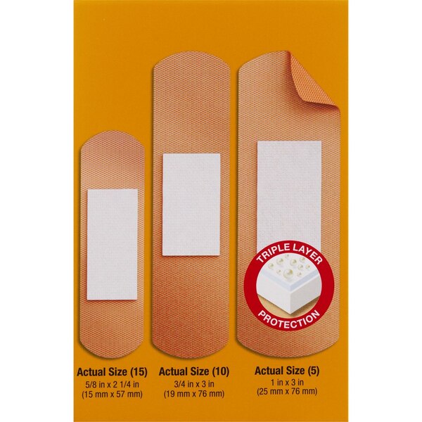 CVS Health Flexible Fabric Antibacterial Bandages, 30 CT
