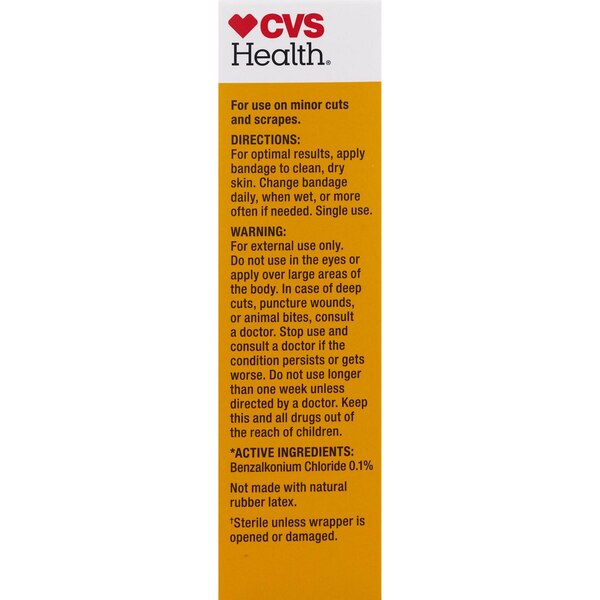 CVS Health Flexible Fabric Antibacterial Bandages, 20 CT