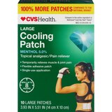 CVS Health Cooling Patch, Large, 10 CT, thumbnail image
