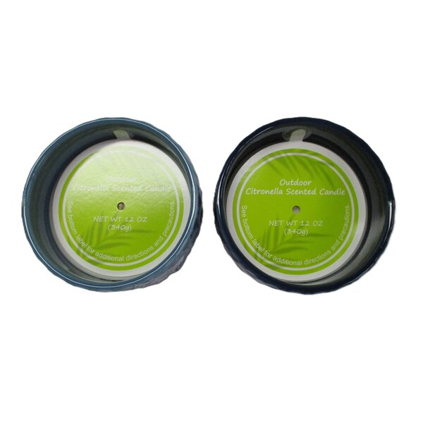 Universal Candle Co. Outdoor Citronella Candle, Assorted Colors, 12 oz, 1 ct