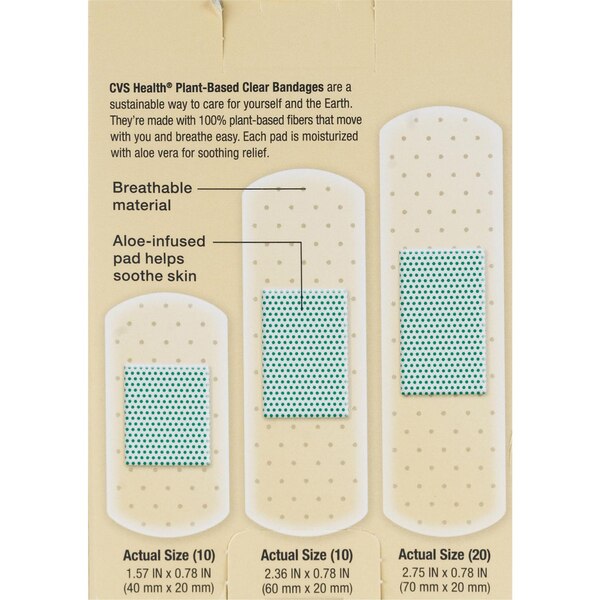 CVS Health Eco Friendly Bandages Mixed, 40 CT