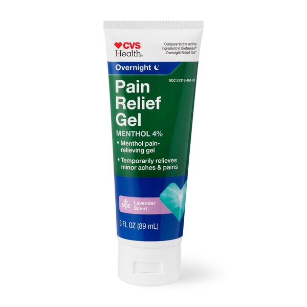 CVS Health Overnight Pain Relief Gel with Lavender