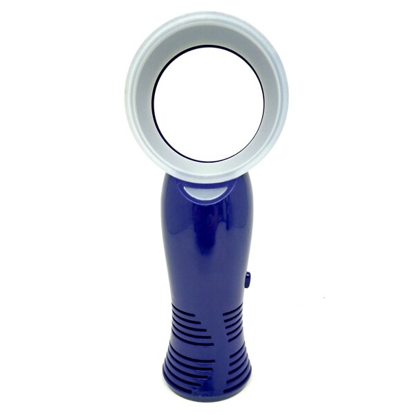 House To Home Handheld Bladeless Fan, Navy Blue