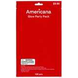 Americana Glow Stick Party Pack, 100 ct, thumbnail image