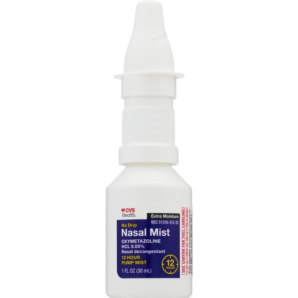 CVS Health 12HR No Drip Nasal Mist, 1 FL OZ