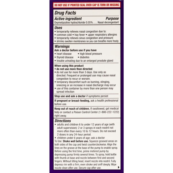 CVS Health 12HR No Drip Nasal Mist, 1 FL OZ