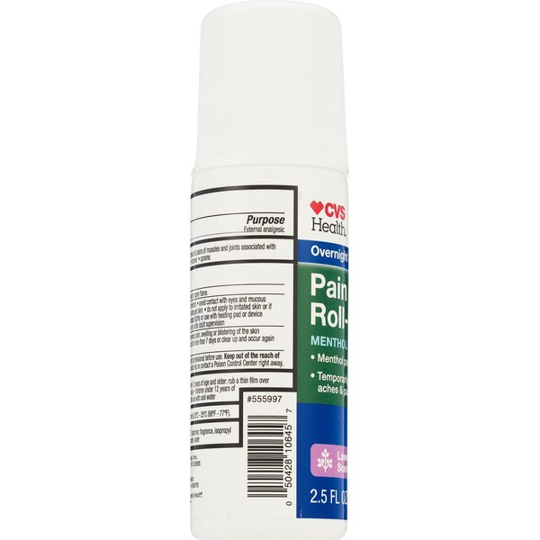 CVS Health Cold Therapy Roll On with Lavender Menthol 4% Gel