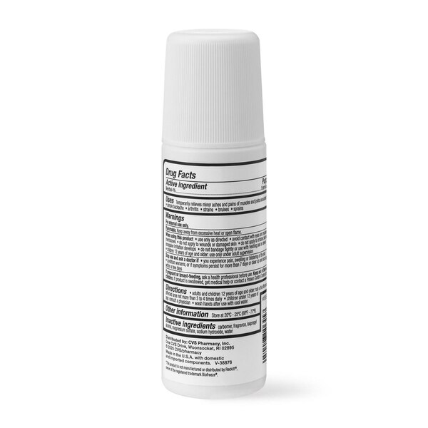 CVS Health Cold Therapy Roll On with Lavender Menthol 4% Gel