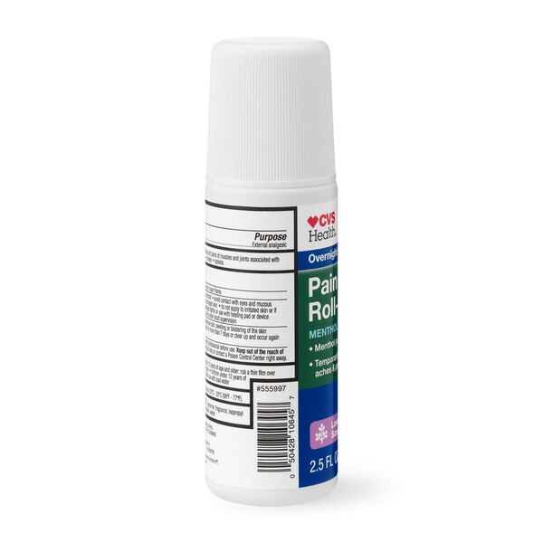 CVS Health Cold Therapy Roll On with Lavender Menthol 4% Gel