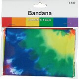 Klein Rainbow Tie Dye Bandana, thumbnail image