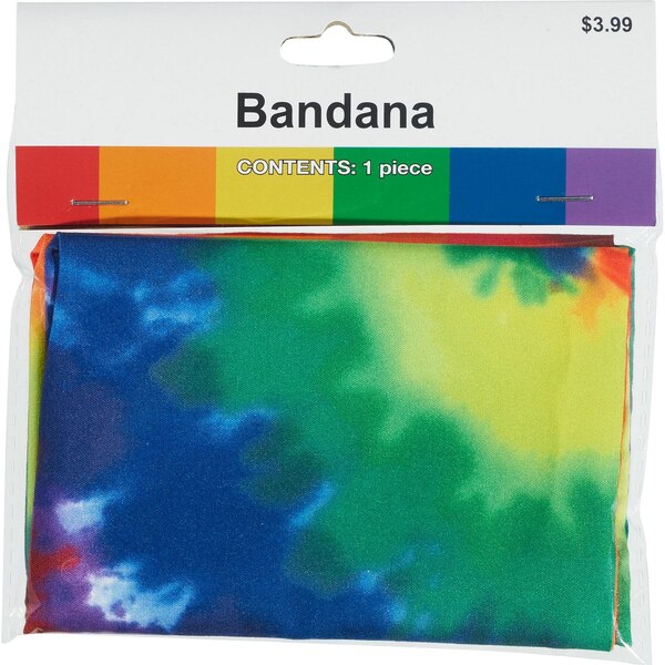 Klein Rainbow Tie Dye Bandana
