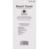 Sun & Sky Oversized Beach Towel, Blue & Green, 36 x 72 in, thumbnail image