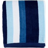 Sun & Sky Oversized Beach Towel, Blue Stripe, 36 x 72 in, thumbnail image