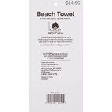 Sun & Sky Beach Towel, Blue Stripe, 31 x 61 in, thumbnail image