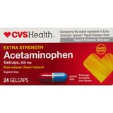 CVS Extra Strength Acetaminophen Pain Reliever & Fever Reducer 500 MG Gelcaps, thumbnail image