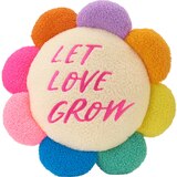 Creative Design Pride "Let Love Grow" Flower Pillow, 15 in, thumbnail image