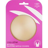 One+Other Reusable Silicone Nipple Cover, Light, Size D+, 1 Set, thumbnail image