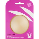 One+Other Reusable Silicone Nipple Cover, Light, Size A-C, 1 Set, thumbnail image
