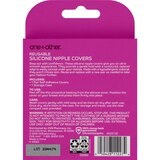 One+Other Reusable Silicone Nipple Cover, Light, Size A-C, 1 Set, thumbnail image